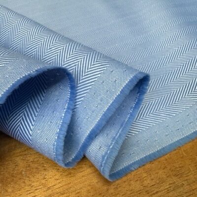 Balmoral 200 blue herringbone