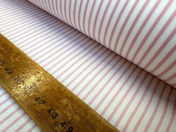 King AC4 pink striped fabric