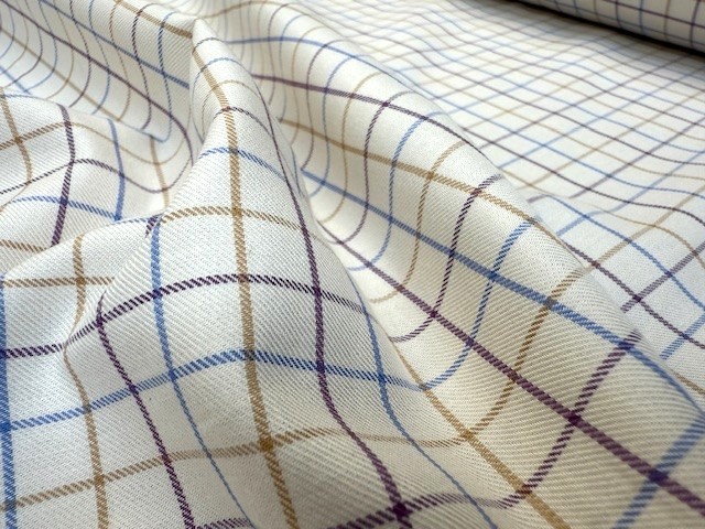 Kent Country 33 plum twill fabric