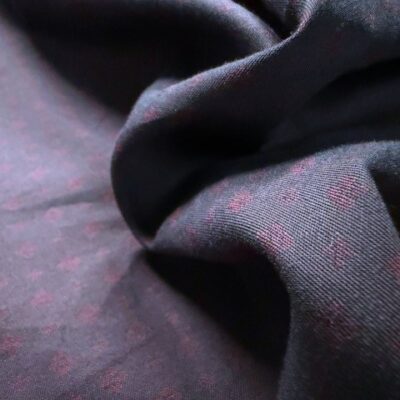 Hawkshead claret reversible twill