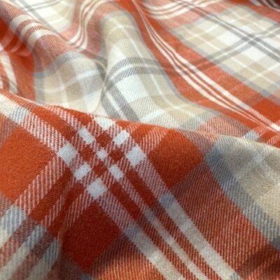 Sterling 16 Orange brushed cotton