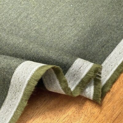 Fife spruce brushed cotton melange