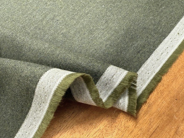 Fife spruce brushed cotton melange
