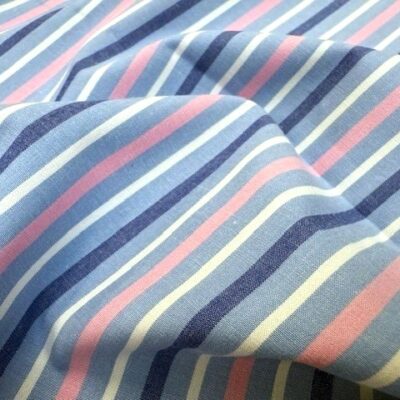 Regent 11 pink striped fabric