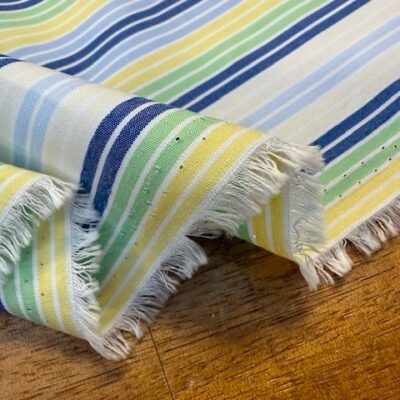 Regent 24 yellow striped fabric