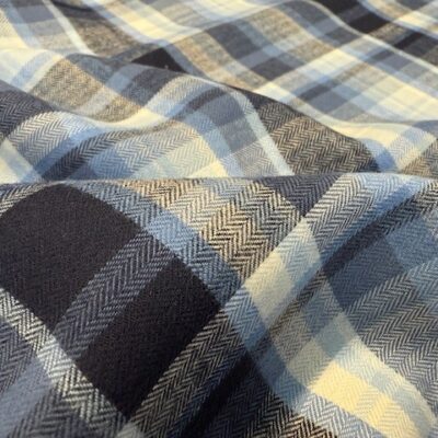 Sterling 18 Blue brushed cotton