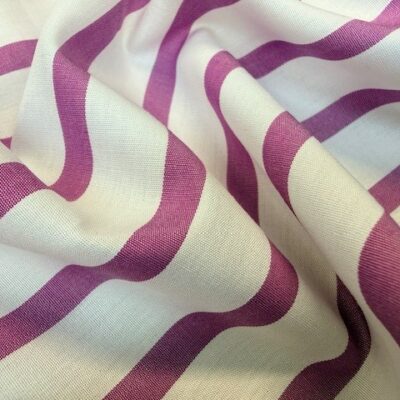 Regent 83 lilac striped fabric