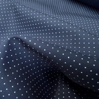 Hampton 444 navy print fabric