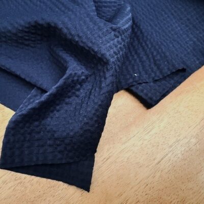 Nassau stretch seersucker navy