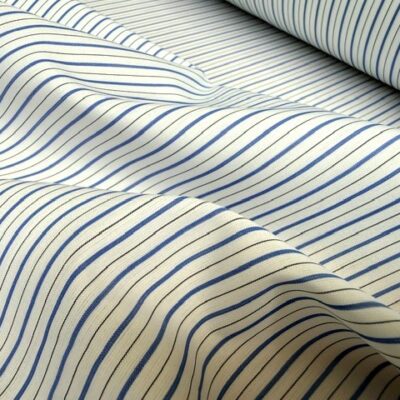 Imperial 2/170's 24 blue stripe fabric