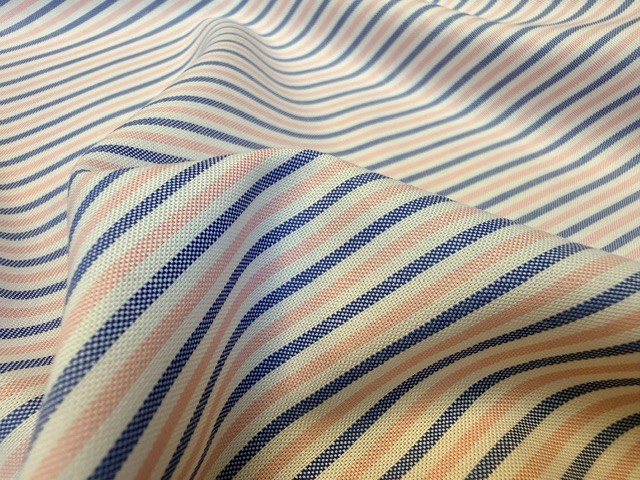 Pinpoint PC pink striped fabric